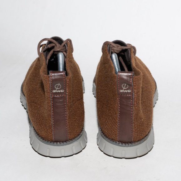 Cole Haan ZeroGrand Chukka Mens Size 8 Wool Stitchlite C30708 Brown Casual Shoes main image 7